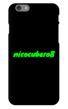nicocubero8 funda para iPhone 6s verde fosforito