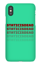 staticisdead iPhone Phone Cases
