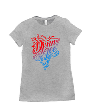 Women's Tee - Red/Blue