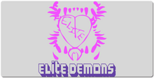 Elite Demons Twitch XXL Mousepad (Logo And Text)