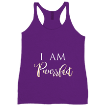 I Am Puurrfect Women's Tanktop Racerback