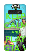 Keep Calm And Play Gta  Samsung Phone Case