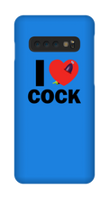 I ❤️ Cock Samsung Phone Cases