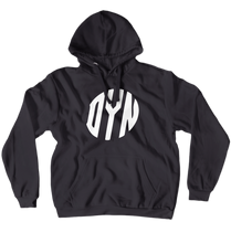 DYN Logo (White) Hoodies (No-Zip/Pullover)