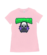 Gas Mask Skull tshirt-women