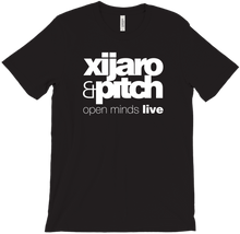 Open Minds Live T-Shirt white logo