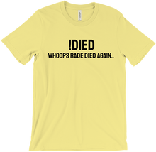 Died (black) T-shirt