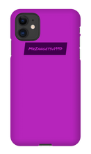 MrZangetsu1997 iPhone Phone Case (Purple)