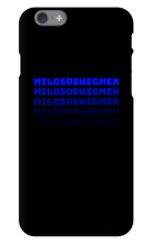 MILOSOSWEGMEN Iphone case (Blue)