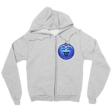 Blueberry zip-up-hoodie