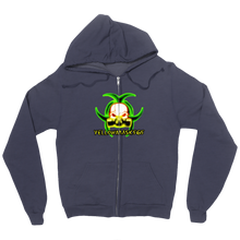 YellowMask565 Logo Zip Up Hoodie