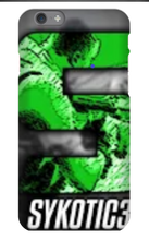 sykotic3yt iPhone Phone Cases