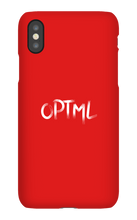 White Optimal iPhone Cases