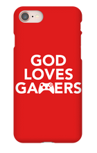 God Loves Gamers iPhone Case