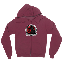 crimsonwolfgod Zip Up Hoodie