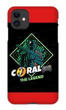 coralgaming iPhone Phone Cases