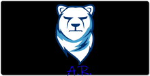 Fierce Polar Bear Gaming Mousepad (w/signature)