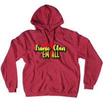 Ironic Clan Em All Hoodies (No-Zip/Pullover)