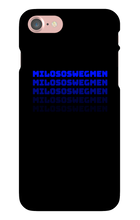 MILOSOSWEGMEN Iphone case (Blue)