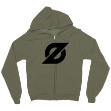 Oz Zip Up Hoodie Dark