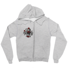 queenofskeletons Zip Up Hoodie (side picture)