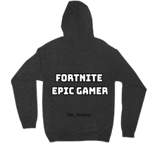 FORTNITE EPIC GAMER (Back) Hoodie - Zac_Streams