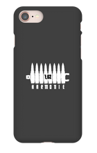 7,62 Harmonie iPhone Phone Cases Logo weiß