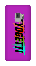 FYDGETTI Black Text Design Samsung Phone Case
