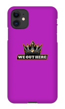 King Zyrax WE OUT HERE iPhone Cases