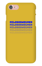 MILOSOSWEGMEN Iphone case (Blue)