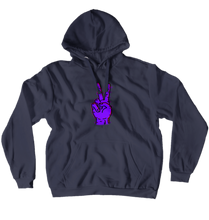 IZMEBEECH Peace Sign Hoodie