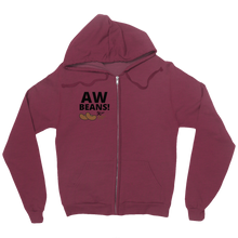 Koufaxmoose Aw Beans Zip Up Hoodie