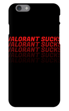 Valorant Sucks iPhone Phone Cases
