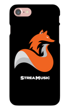 StreaMusic Logo iPhone Case (Black)
