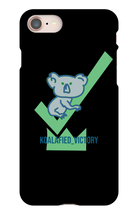 koalafied_victory iPhone Phone Cases