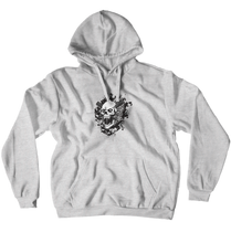 Skull design Hoodie (No-Zip/Pullover)