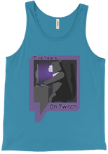 5 years on twitch Tank top