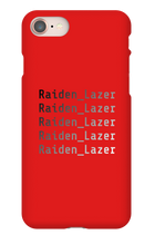 Raiden_Lazer iPhone Cases