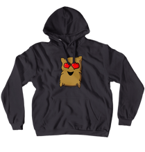 Heart Eyes Sandbag Pullover Hoodie by BeardofOz
