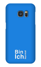 Bin ich Normal Samsung Cases Dunkel Unten