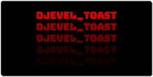 djevel_toast27 XXL Gaming Mousepad