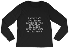 Brian Clough Long Sleeve Tee