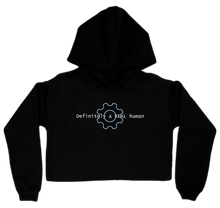 Real Human Cropped Hoodie