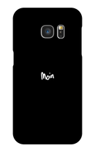 Samsung Handyhülle "moin" (logo weiß)