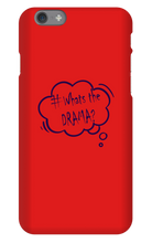 DRAMA iPhone Phone Cases