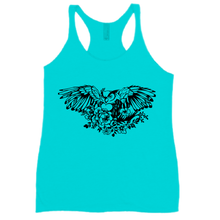 Koszulka bez ramiączek damska Owl Heart