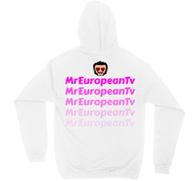 MrEuropeanTv hoodie-Logo on back