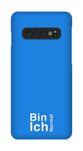 Bin ich Normal Samsung Cases Dunkel Unten