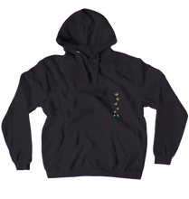 chopstickLizard Pride hearts hoodie