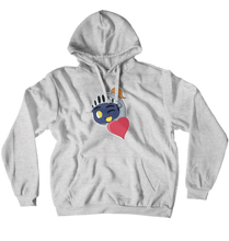 love hoodie white
